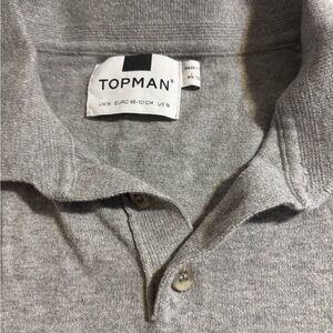 Topman Navy Polo Shirt